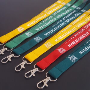 สายสกรีนนูน 20 มม. เย็บตะขอตัวดีด