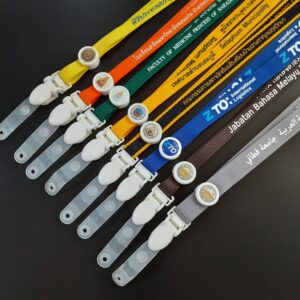 รับผลิต สายคล้องบัตรพนักงาน สายห้อยบัตร สกรีน ตัวนูน