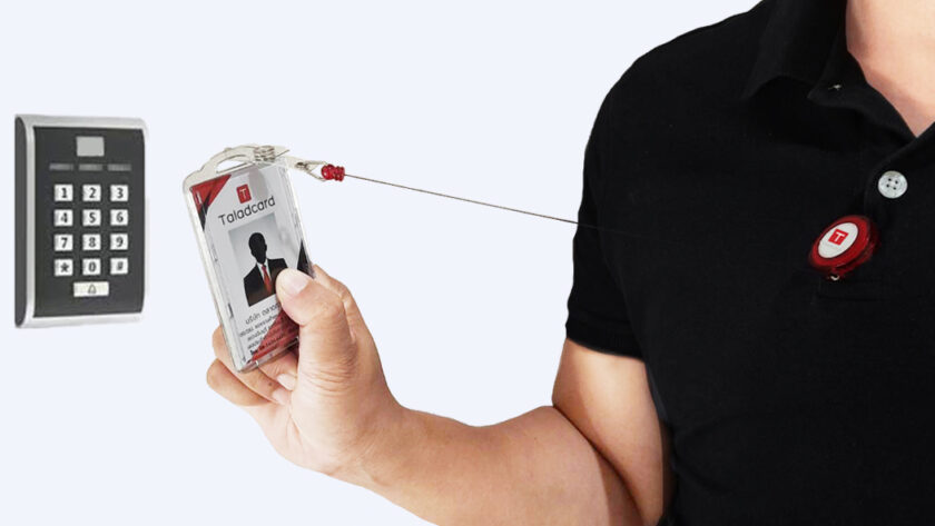 โยโย่ติดบัตร หนีบที่เสื้อ