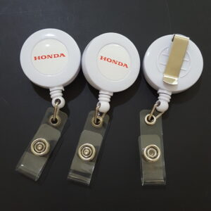 โยโย่ติดบัตรสีขาว ติดโลโก้เรซิ่น HONDA