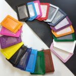 ซองหนังใส่บัตรหลากสี