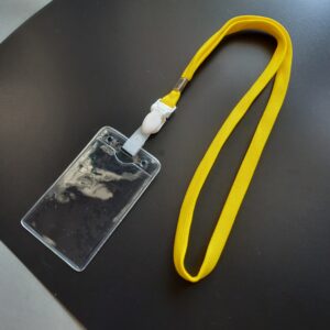 ซองใสใส่บัตร สายคล้องบัตร