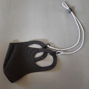 สายคล้องแมสยางยืด ติดป้ายลาเบลพิมพ์โลโก้ เป็นของแจกที่ระลึก