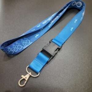สายคล้องคอ กว้าง 25 มม. สีน้ำเงิน สุวรรณภูมิแอร์พอร์ต