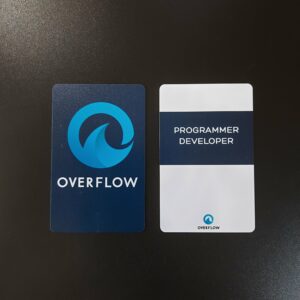 บัตรพนักงาน ออกแบบสีน้ำเงิิน กรมท่า เรียบ หรู