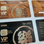 พิมพ์บัตรสมาชิกร้านอาหาร พิมพ์บัตรฝังชิพ smart card ด้วยเครื่องพิมพ์บัตรระบบUV ผิวทรายเหมือนบัตรเคลือบด้าน