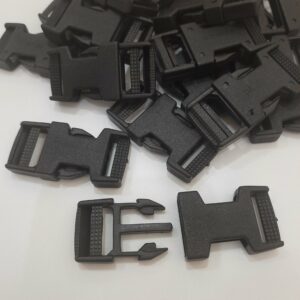 อะไหล่ประกอบสายคล้อง สายกระเป๋า รีลิสฮุค ตัวปลดล็อคสีดำ 15 มม.