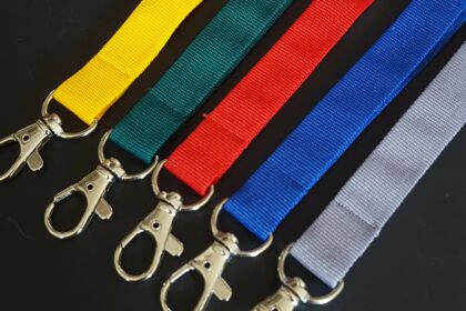 สายคล้องบัตร สายคล้องเปล่า ไม่สกรีน