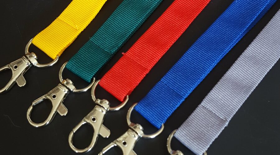 สายคล้องบัตร สายคล้องเปล่า ไม่สกรีน